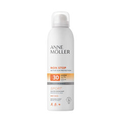 Sauļošanās krēms izsmidzināms NON STOP Anne Möller Spf 30 (200 ml) cena un informācija | Sauļošanās krēmi | 220.lv