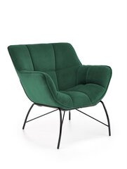 Krēsls Halmar Belton, zaļš цена и информация | Кресла в гостиную | 220.lv