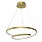 Piekaramā lampa Milagro LUCERO GOLD 48W LED cena un informācija | Lustras | 220.lv