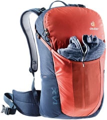 Походный рюкзак Deuter XV 1, 17 л, красный (лавовый) - темно-синий цена и информация | Спортивные сумки и рюкзаки | 220.lv