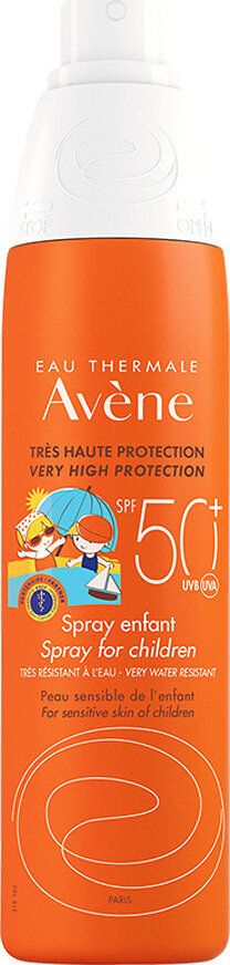 Saules aizsarglīdzeklis bērniem Avene Spf50+ (200 ml) цена и информация | Sauļošanās krēmi | 220.lv