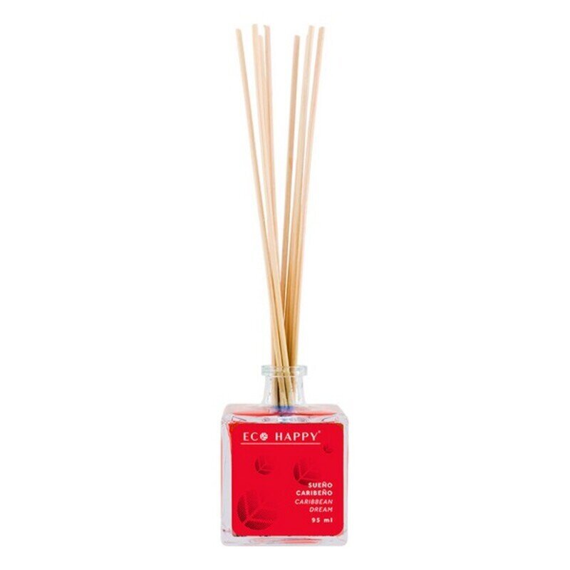 Aromātiskie kociņi Mikado Sueño Caribeño Eco Happy S0584072 (95 ml) cena un informācija | Mājas aromāti | 220.lv