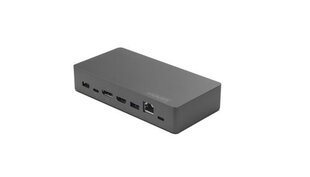 Интерфейсные карты / адаптер Lenovo Thunderbolt 3 Essential Dock 3,5 мм, DisplayPort, HDMI, RJ-45, USB 3.2 Gen 1 (3.1 Gen 1) цена и информация | Адаптеры и USB разветвители | 220.lv