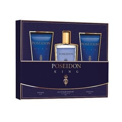 Komplekts Aire De Sevilla Poseidon King Men vīriešiem: tualetes ūdens EDT, 150 ml + losjons pēc skūšanās, 150 ml + dušas želeja, 150 ml cena un informācija | Vīriešu smaržas | 220.lv