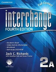 Interchange Level 2 Full Contact A with Self-study DVD-ROM 4th Revised edition, Interchange Level 2 Full Contact A with Self-study DVD-ROM cena un informācija | Svešvalodu mācību materiāli | 220.lv