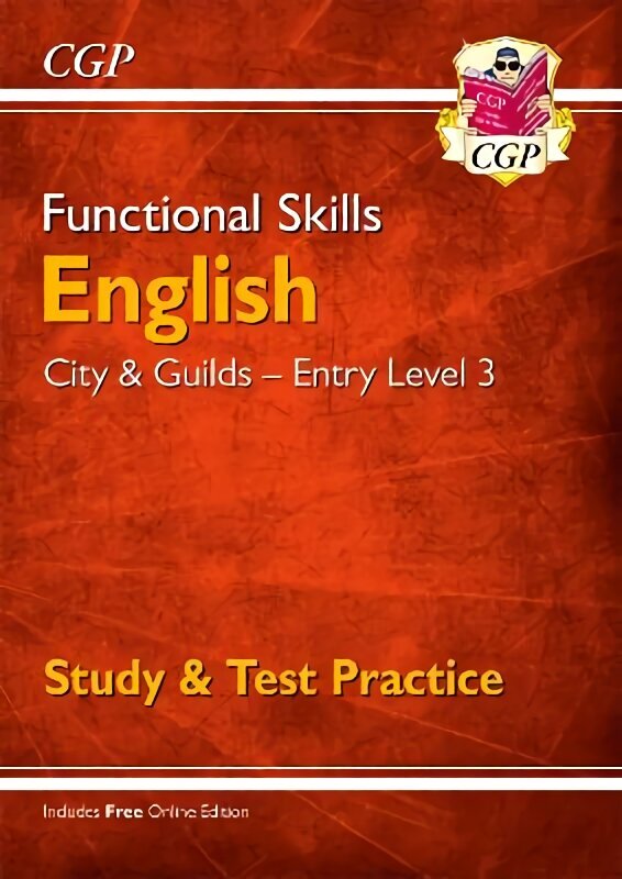Functional Skills English: City & Guilds Entry Level 3 - Study & Test Practice cena un informācija | Svešvalodu mācību materiāli | 220.lv
