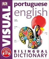 Portuguese-English Bilingual Visual Dictionary with Free Audio App цена и информация | Пособия по изучению иностранных языков | 220.lv