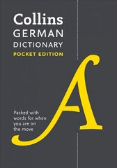 German Pocket Dictionary: The Perfect Portable Dictionary 9th Revised edition, Collins German Dictionary цена и информация | Пособия по изучению иностранных языков | 220.lv