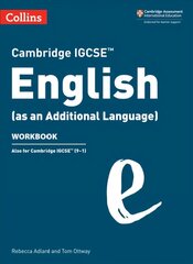 Cambridge IGCSE English (as an Additional Language) Workbook цена и информация | Учебный материал по иностранным языкам | 220.lv