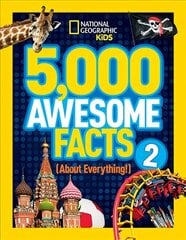 5,000 Awesome Facts (About Everything!) 2, 2 cena un informācija | Grāmatas pusaudžiem un jauniešiem | 220.lv