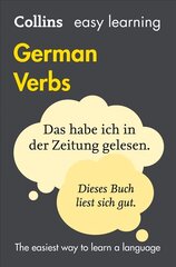 Easy Learning German Verbs: Trusted Support for Learning 4th Revised edition, Easy Learning German Verbs cena un informācija | Svešvalodu mācību materiāli | 220.lv
