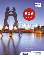 AQA A-level German (includes AS) цена и информация | Учебный материал по иностранным языкам | 220.lv