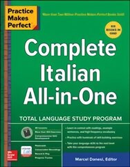 Practice Makes Perfect: Complete Italian All-in-One цена и информация | Пособия по изучению иностранных языков | 220.lv