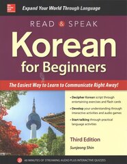 Read and Speak Korean for Beginners, Third Edition 3rd edition цена и информация | Учебный материал по иностранным языкам | 220.lv