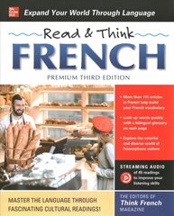 Read & Think French, Premium Third Edition 3rd edition cena un informācija | Svešvalodu mācību materiāli | 220.lv