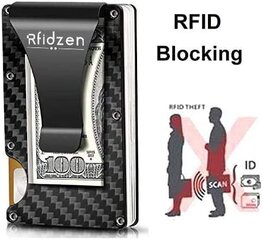 Kartes maciņš ar RFID aizsardzību цена и информация | Мужские кошельки | 220.lv