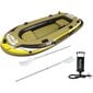 Piepūšamā laiva - Fishman 350, 305x136x42, dzeltena cena un informācija | Laivas un kajaki | 220.lv
