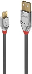 CABLE USB2 A TO MICRO-B 1M/CROMO 36651 LINDY цена и информация | Кабели для телефонов | 220.lv