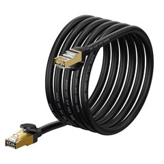 Baseus Ethernet RJ45, 10Gbps, 3 м network cable (black) цена и информация | Baseus Бытовая техника и электроника | 220.lv