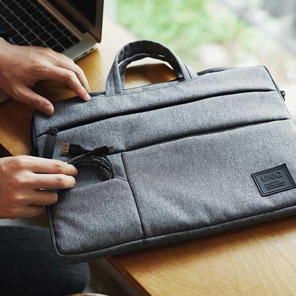 Uniq bag Cavalier laptop Sleeve 15 &quot;gray / marl gray Uni000084-0 cena un informācija | Somas portatīvajiem datoriem | 220.lv