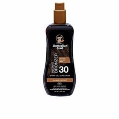 Izsmidzināma iedeguma želeja ar Bronzer SPF 30, AUSTRALIAN GOLD, 237 ml цена и информация | Кремы от загара | 220.lv