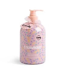 Šķidrās roku ziepes IDC Institute Candy Strawberry, 500 ml cena un informācija | Ziepes | 220.lv