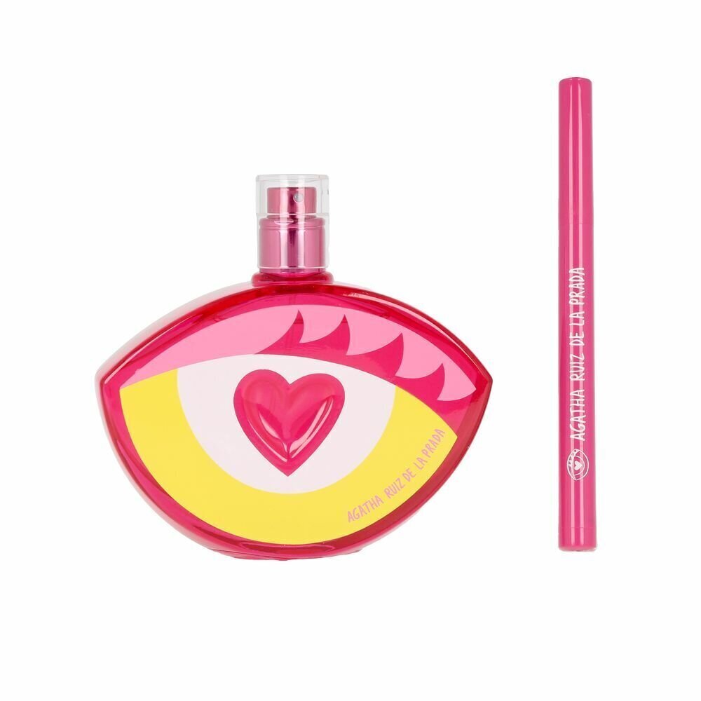 Komplekts Agatha Ruiz De La Prada Look sievietēm: tualetes ūdens EDT, 50 ml + acu zīmulis cena un informācija | Sieviešu smaržas | 220.lv