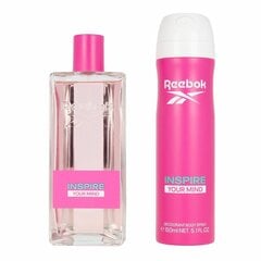 Komplekts Reebok Cool Your Body sievietēm: tualetes ūdens EDT, 100 ml + izsmidzināms dezodorants, 150 ml cena un informācija | Sieviešu smaržas | 220.lv