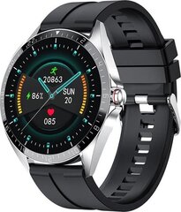 Kumi GW16T Silver/Black цена и информация | Смарт-часы (smartwatch) | 220.lv