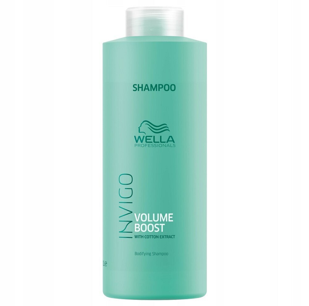 Apjomu piešķirošs šampūns Wella Professionals,1000ml cena un informācija | Šampūni | 220.lv