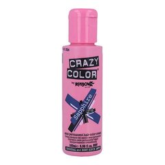 Vidēji noturīga matu krāsa Safiro Crazy Color Nº 72 (100 ml) cena un informācija | Matu krāsas | 220.lv