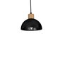 Piekaramā lampa Milagro ERIK Black/Wood 3xE27 cena un informācija | Lustras | 220.lv
