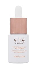 Pašiedeguma serums sejai Vita Liberata Tanning Anti-Age, 15 ml cena un informācija | Paštonējošie līdzekļi | 220.lv