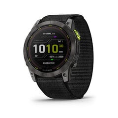 Garmin Enduro 2 Black UltraFit Nylon cena un informācija | Viedpulksteņi (smartwatch) | 220.lv