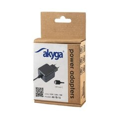 Akyga universal adapter AK-TB-16 5.0 В / 3.0A 15 Вт USB type C 1.0 м цена и информация | Адаптеры и USB разветвители | 220.lv