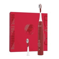 Seago Sonic toothbrush SG-540 (red) цена и информация | Электрические зубные щетки | 220.lv