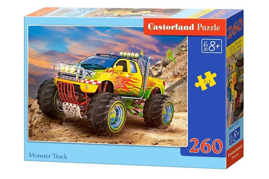 Puzle Castorland Monster Truck, 260 daļas cena un informācija | Puzles, 3D puzles | 220.lv