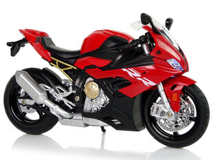 Rotaļlietu motocikla modelis BMW S1000RR, sarkans cena un informācija | Rotaļlietas zēniem | 220.lv