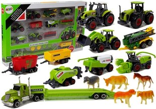 Lauksaimniecības transportlīdzekļu komplekts cena un informācija | Rotaļlietas zēniem | 220.lv