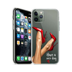 Silikona apvalks priekš iPhone 13 Mini (5,4″) – Red Heels цена и информация | Чехлы для телефонов | 220.lv