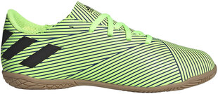Футбольные бутсы Adidas Nemeziz 19.4 In J, зеленые цена и информация | Футбольные ботинки | 220.lv