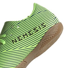 Футбольные бутсы Adidas Nemeziz 19.4 In J, зеленые цена и информация | Футбольные бутсы Adidas Nemeziz 19.4 In J, зеленые | 220.lv