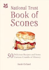 National Trust Book of Scones: 50 delicious recipes and some curious crumbs of history цена и информация | Книги рецептов | 220.lv