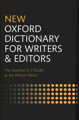 New Oxford Dictionary for Writers and Editors 2nd Revised edition цена и информация | Пособия по изучению иностранных языков | 220.lv