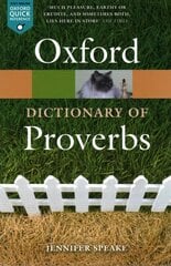 Oxford Dictionary of Proverbs 6th Revised edition цена и информация | Пособия по изучению иностранных языков | 220.lv