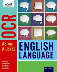 OCR A Level English Language: Student Book cena un informācija | Svešvalodu mācību materiāli | 220.lv