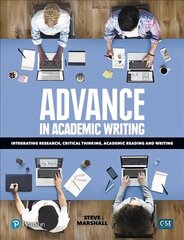 Advance in Academic Writing 2 - Student Book with eText & My eLab (12 months): Integrating Research, Critical Thinking, Academic Reading and Writing cena un informācija | Svešvalodu mācību materiāli | 220.lv