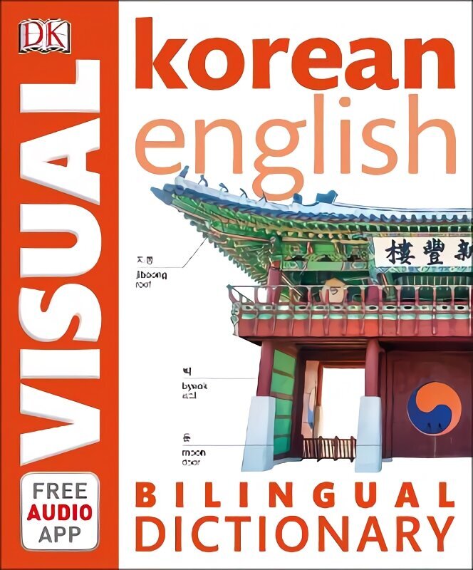 Korean-English Bilingual Visual Dictionary with Free Audio App cena un informācija | Svešvalodu mācību materiāli | 220.lv