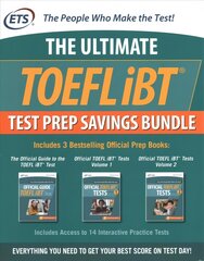 Ultimate TOEFL iBT Test Prep Savings Bundle, Third Edition 3rd edition cena un informācija | Svešvalodu mācību materiāli | 220.lv