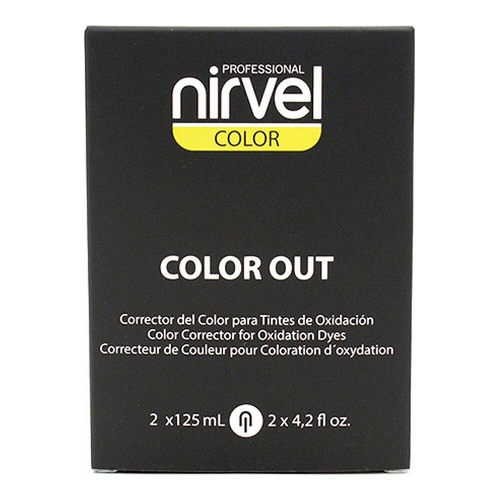 Krāsu korektors Color Out Nirvel (2 x 125 ml) cena un informācija | Matu krāsas | 220.lv